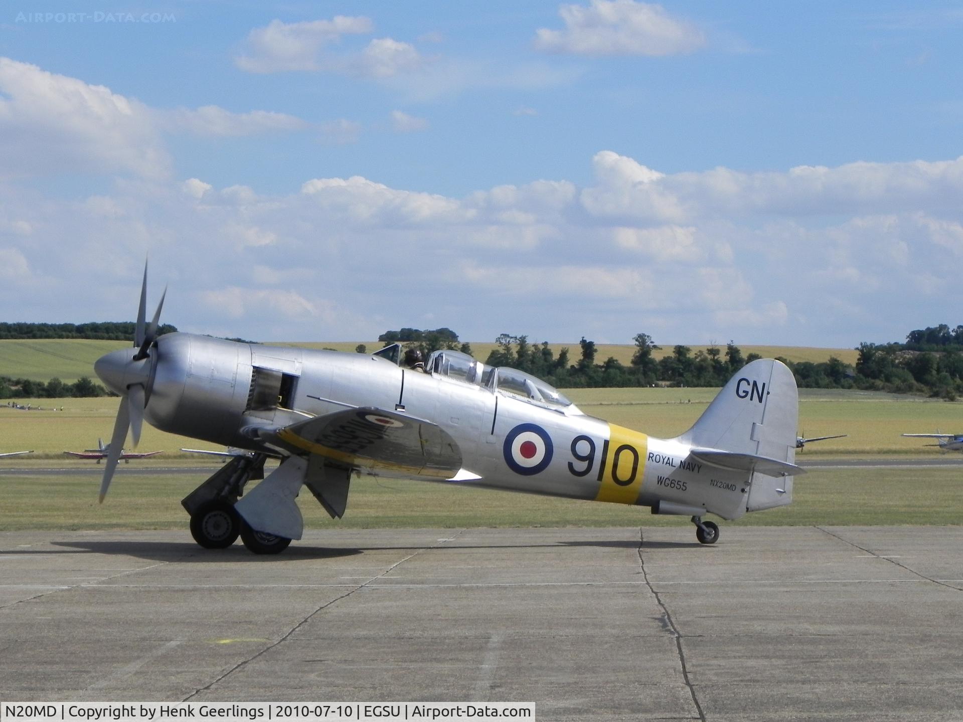 N20MD, 1952 Hawker Sea Fury T.20 C/N 41H/636070, Duxford , Flying Legends , jul 2010