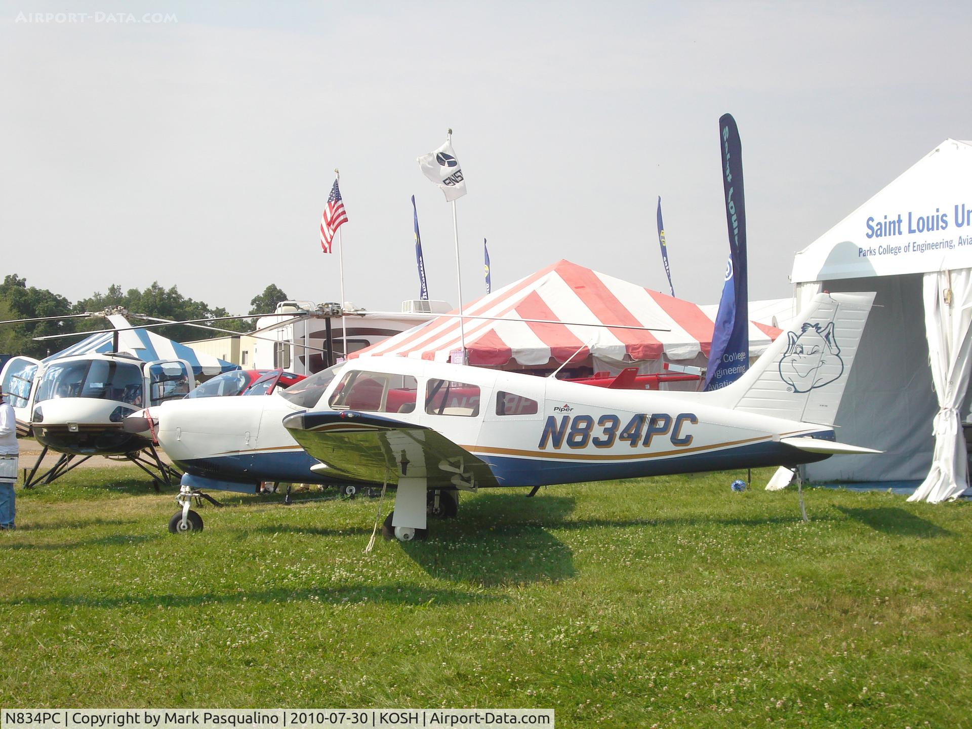 N834PC, 2006 Piper PA-28R-201 Cherokee Arrow III C/N 2844129, PA-28R-201