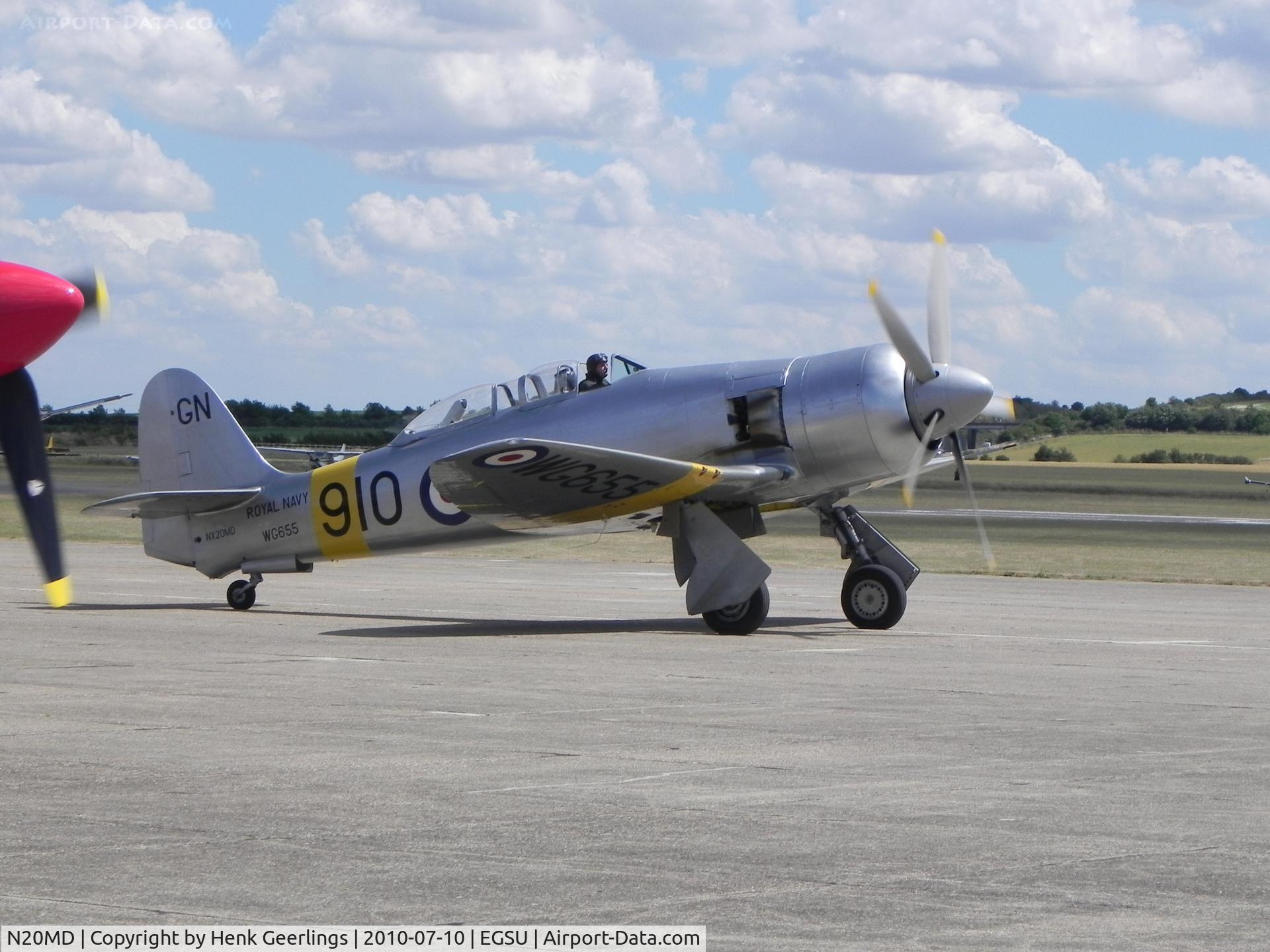 N20MD, 1952 Hawker Sea Fury T.20 C/N 41H/636070, Duxford , Flying Legends , jul 2010