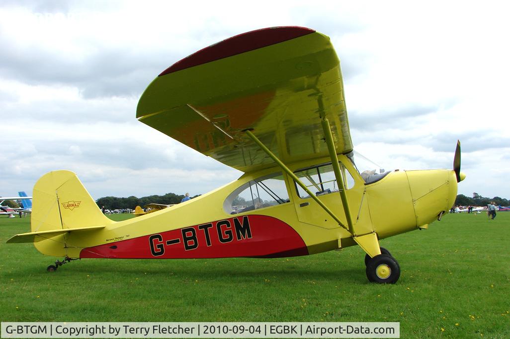 G-BTGM, 1946 Aeronca 7AC Champion C/N 7AC-3665, 1946 Aeronca Aircraft Corporation AERONCA 7AC, c/n: 7AC-3665 at 2010 LAA National Rally