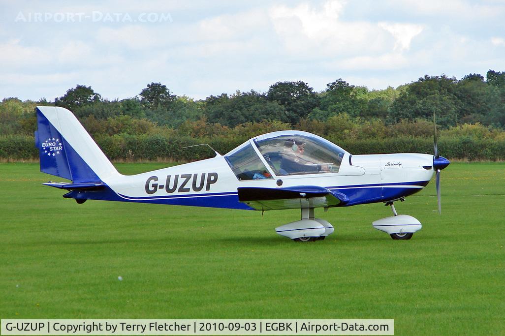 G-UZUP, 2006 Aerotechnik EV-97A Eurostar C/N PFA 315A-14528, 2006 Woodhams Sa AEROTECHNIK EV-97A EUROSTAR, c/n: PFA 315A-14528 at 2010 LAA National Rally