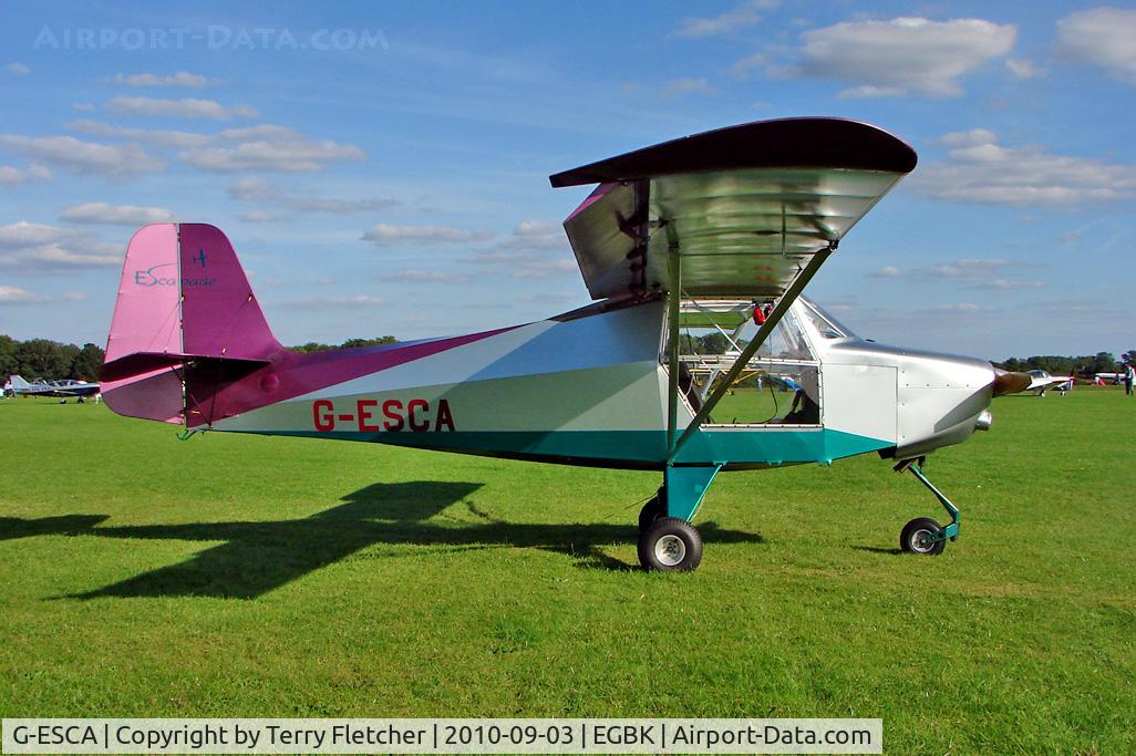 G-ESCA, 2003 Escapade Jabiru(1) C/N BMAA/HB/280, 2003 Francis Tf ESCAPADE JABIRU(1), c/n: BMAA/HB/280 at 2010 LAA National Rally
