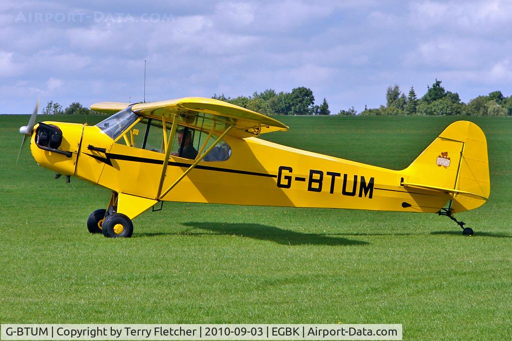 G-BTUM, 1946 Piper J3C-65 Cub Cub C/N 19516, 1946 Piper PIPER J3C-65, c/n: 19516 at 2010 LAA National Rally