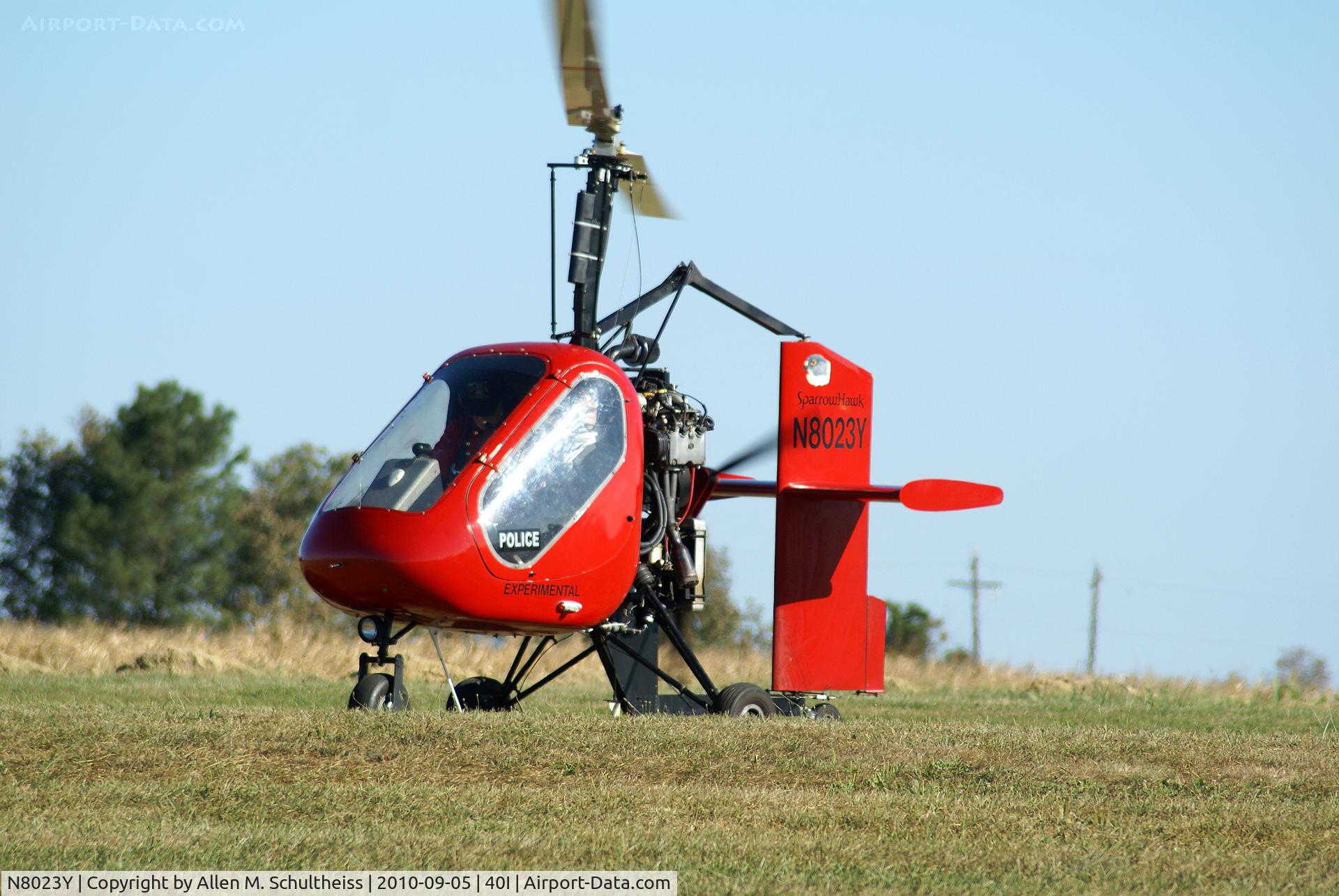 N8023Y, 2004 American Autogyros Sparrowhawk C/N SH2003003K, SPARROWHAWK