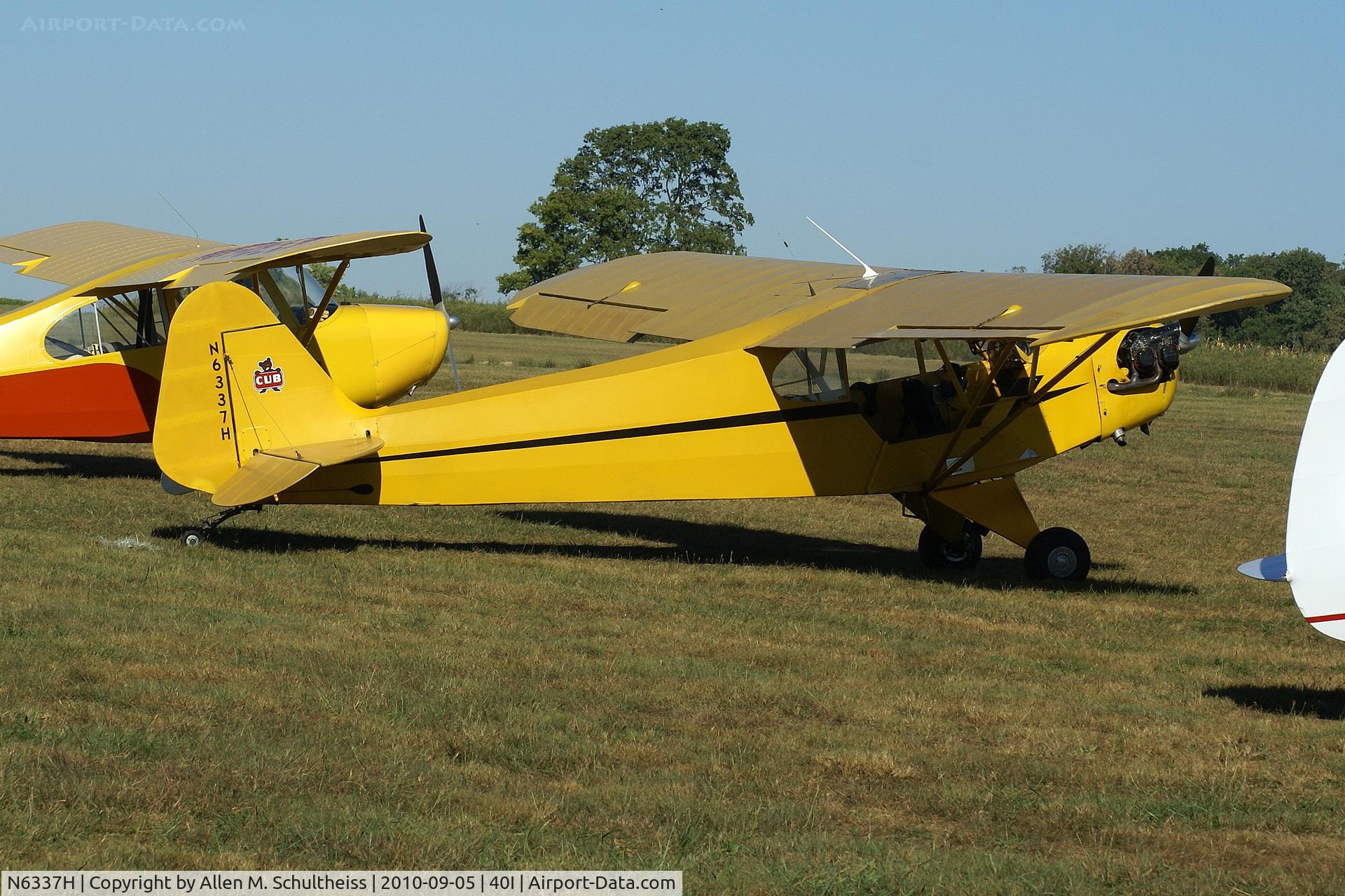 N6337H, 1946 Piper J3C-65 Cub Cub C/N 19517, 1946 Piper J3C-65