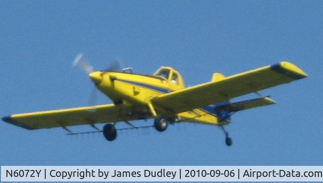 N6072Y, 1981 Air Tractor Inc AT-400 C/N 400-0397, Taken over Knotts Island. N.C.