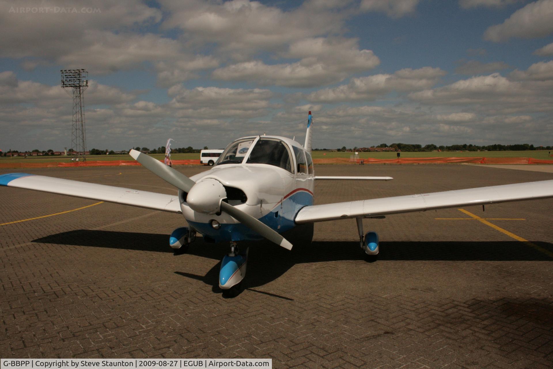 G-BBPP, 1973 Piper PA-28-180 Cherokee Archer C/N 28-7405007, Taken at RAF Benson Families Day, August 2009