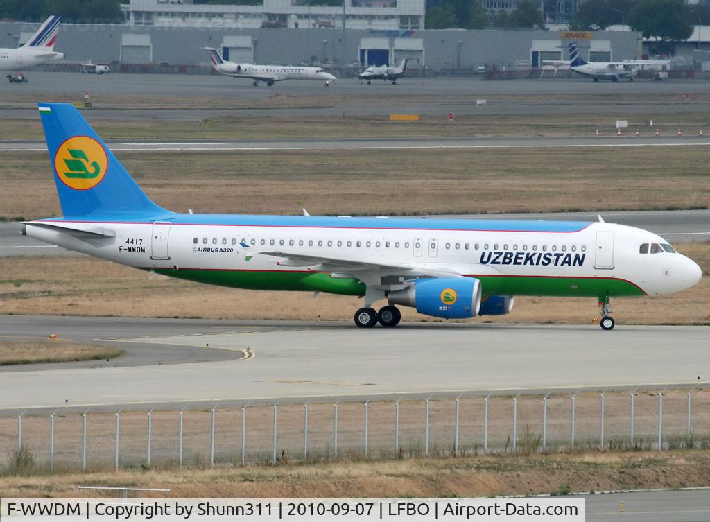 F-WWDM, 2010 Airbus A320-214 C/N 4417, C/n 4417 - To be UK-32013