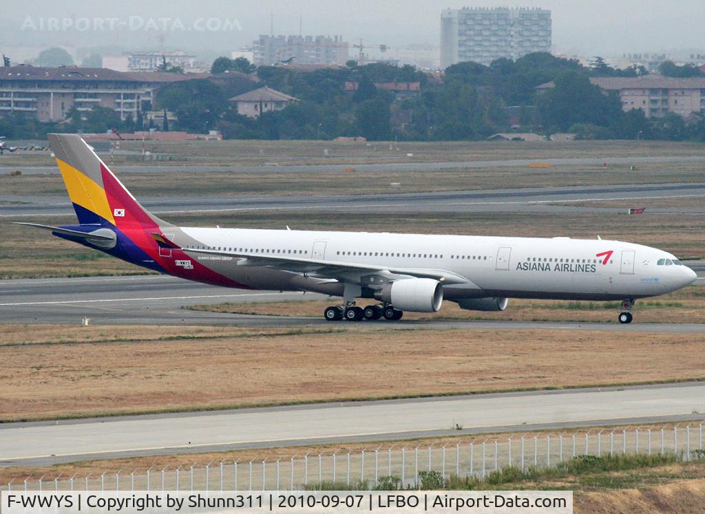 F-WWYS, 2010 Airbus A330-323X C/N 1151, C/n 1151