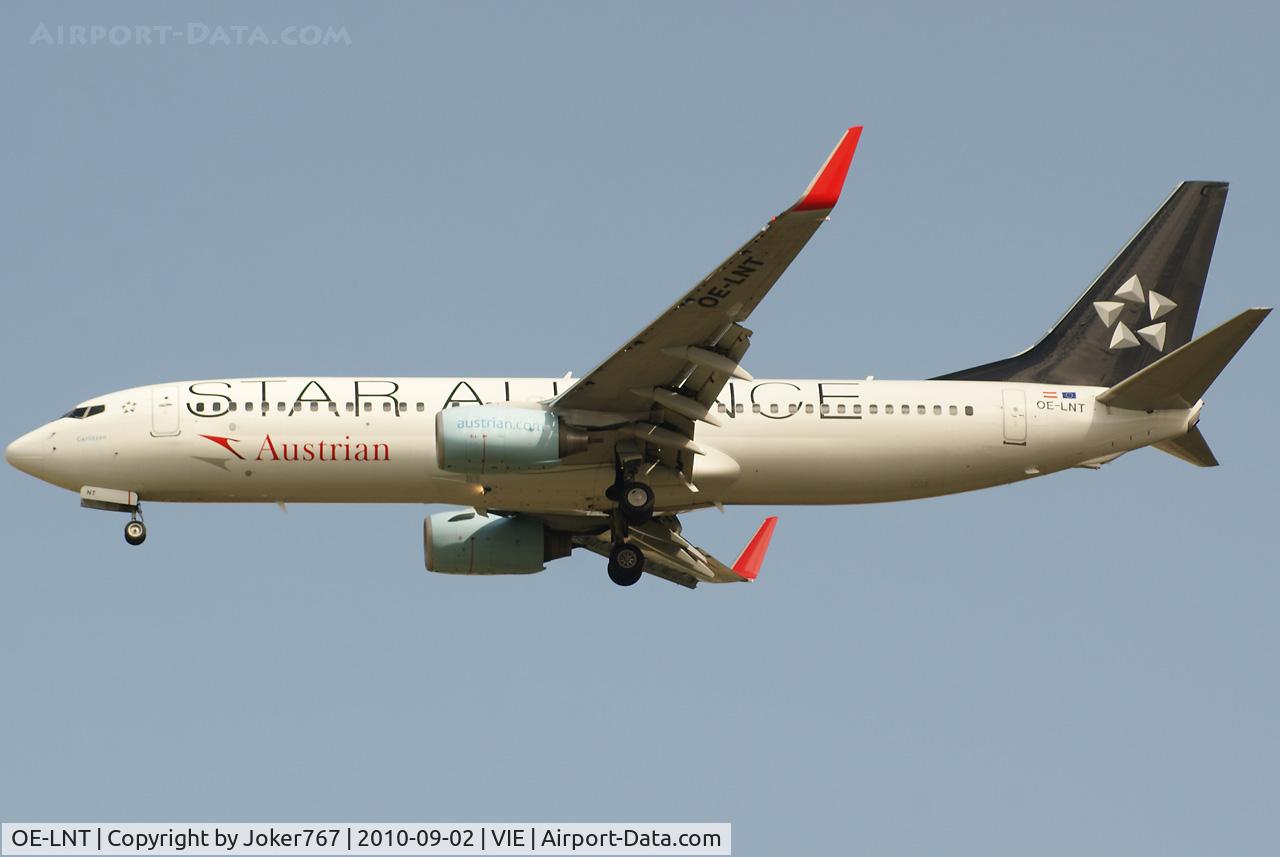 OE-LNT, 2006 Boeing 737-8Z9 C/N 33834, Austrian Airlines