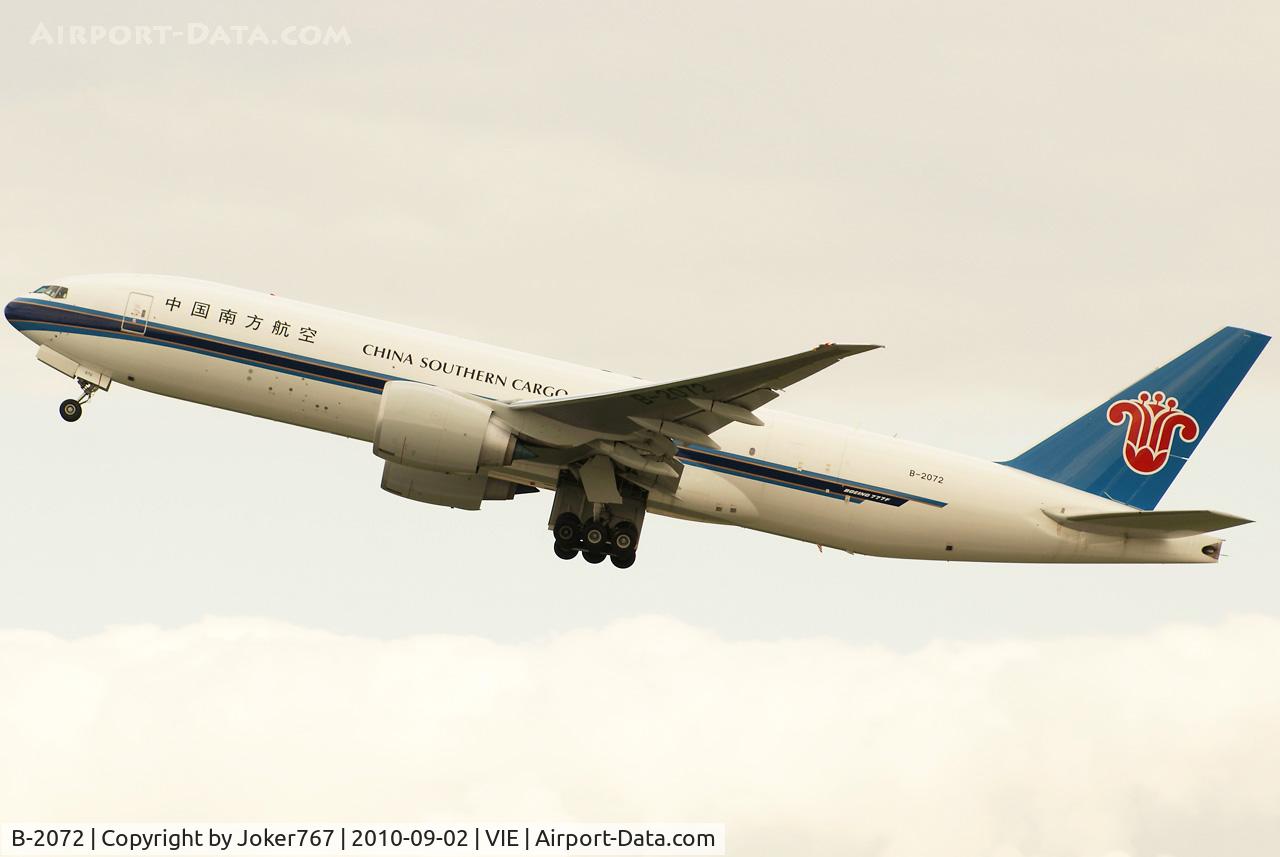 B-2072, 2009 Boeing 777-F1B C/N 37310, China Southern Cargo