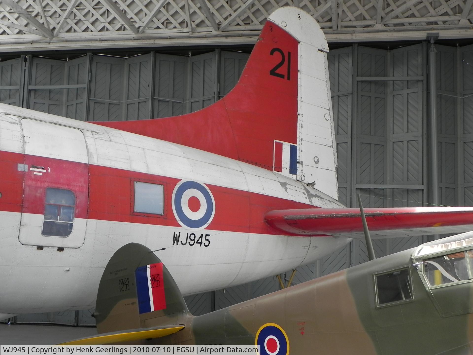 WJ945, 1953 Vickers Varsity T.1 C/N 619, Duxford Museum , July 2010