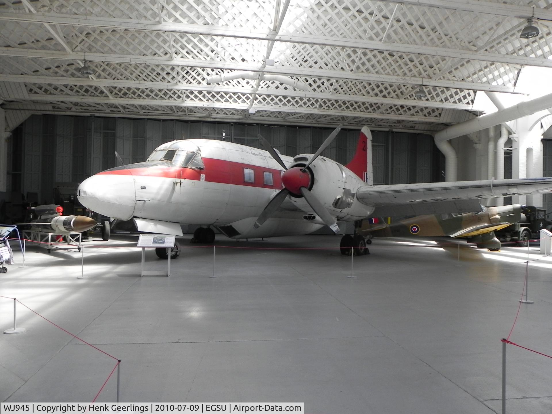 WJ945, 1953 Vickers Varsity T.1 C/N 619, Duxford Museum , July 2010