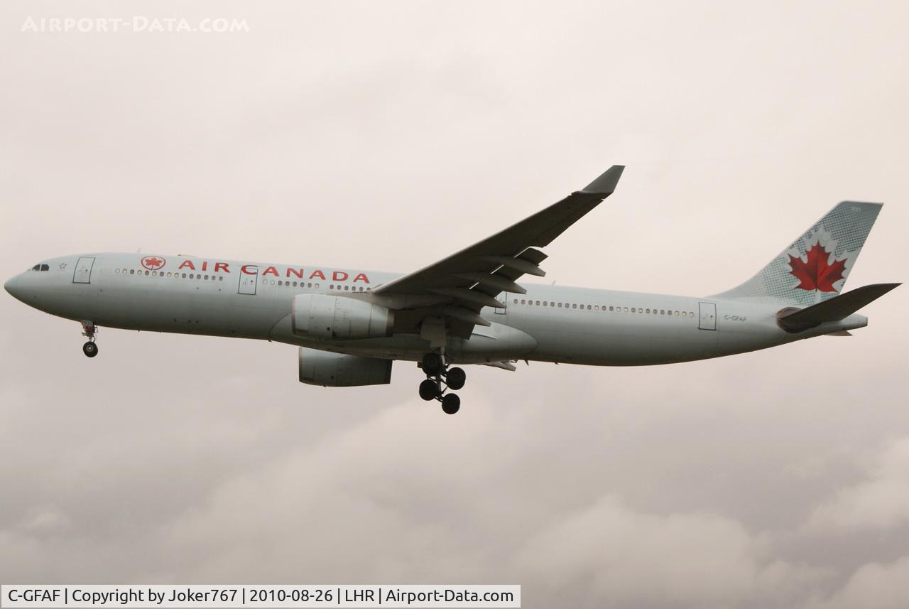 C-GFAF, 1999 Airbus A330-343 C/N 0277, Air Canada
