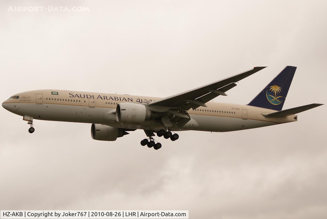 HZ-AKB, 1997 Boeing 777-268/ER C/N 28345, Saudi Arabian