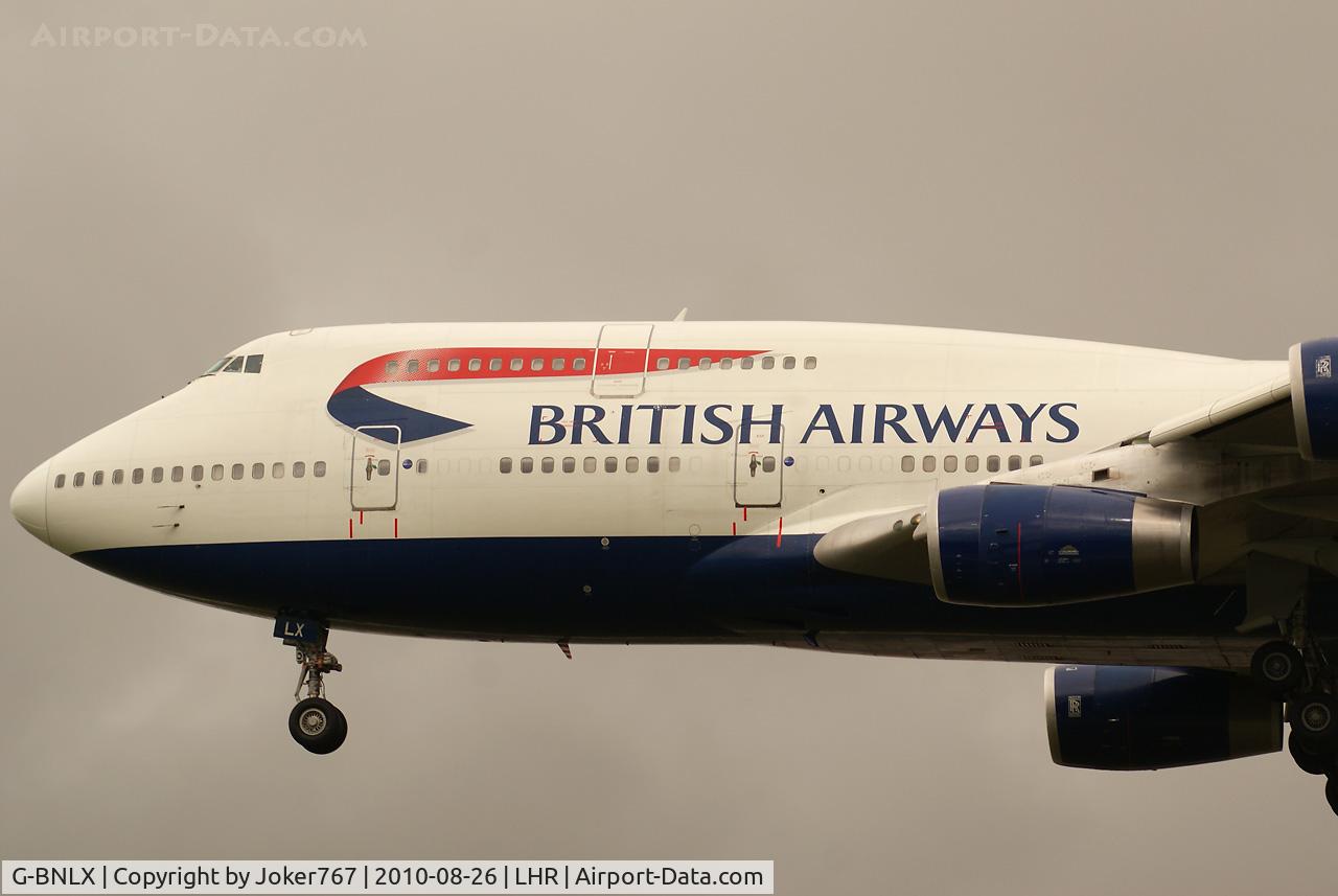 G-BNLX, 1992 Boeing 747-436 C/N 25435, British Airways