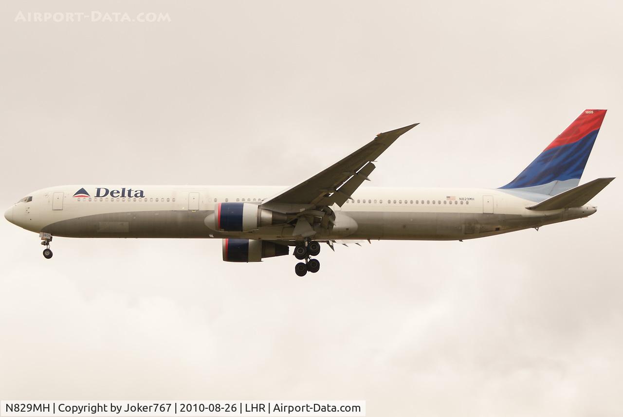 N829MH, 2000 Boeing 767-432/ER C/N 29700, Delta Airlines