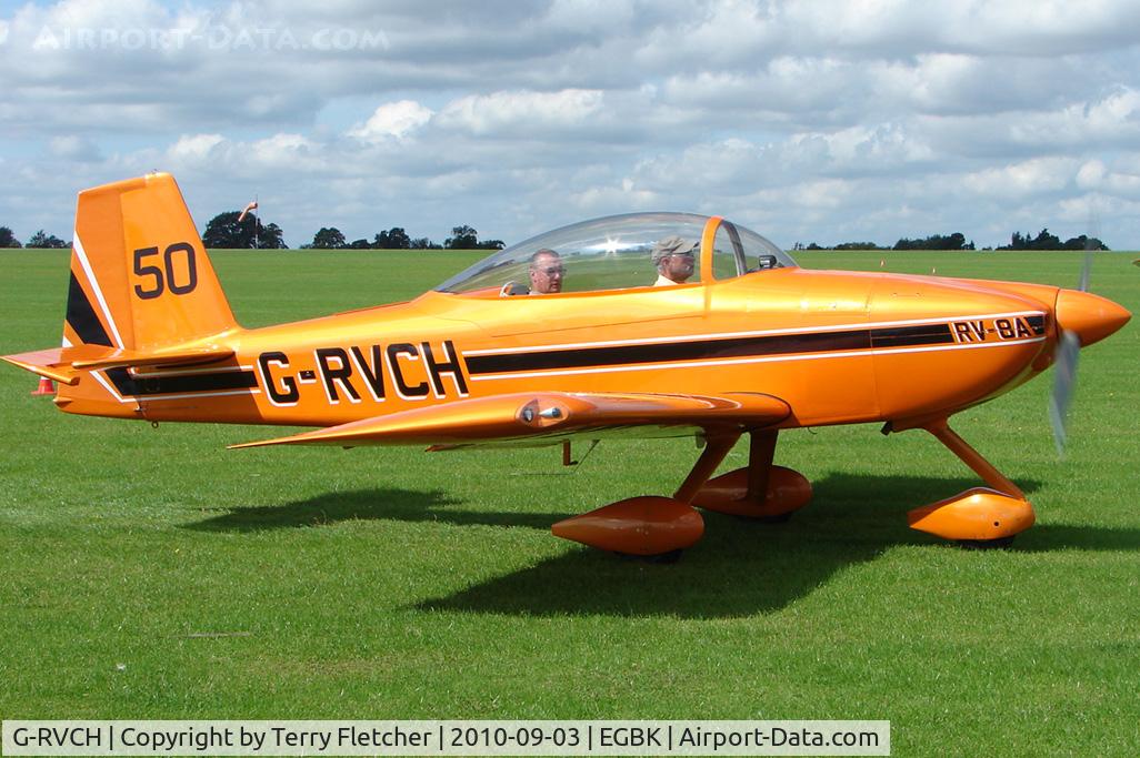 G-RVCH, 2009 Vans RV-8A C/N PFA 303-14116, VANS RV-8A 
Serial No.: PFA 303-14116 
at 2010 LAA National Rally