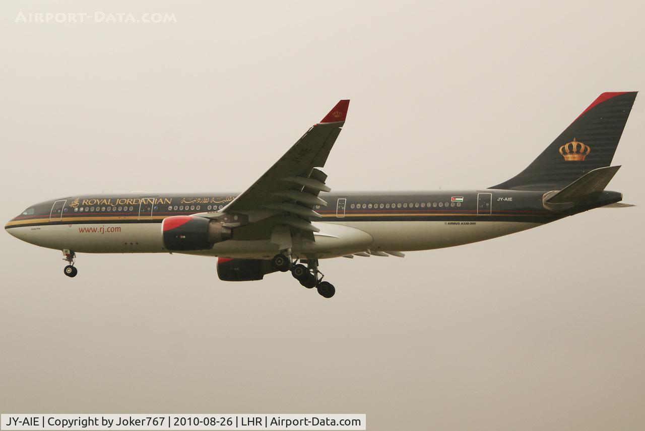 JY-AIE, 2008 Airbus A330-223 C/N 970, Royal Jordanian