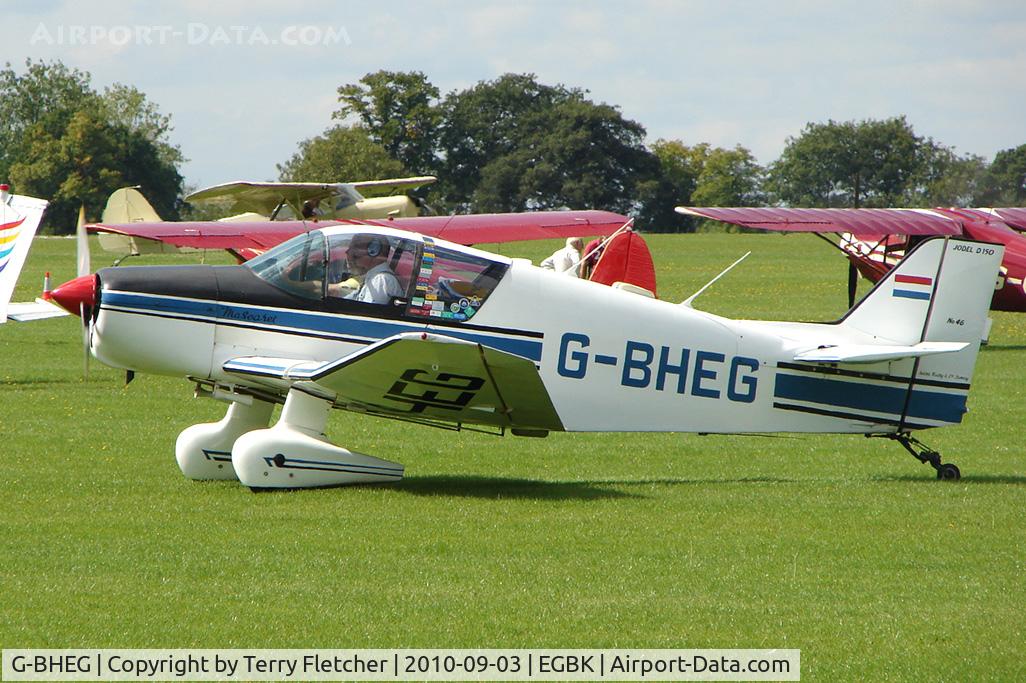 G-BHEG, 1964 SAN Jodel D-150 Mascaret C/N 46, 1964 Societe Aeronautique Normande JODEL D150, c/n: 46 at 2010 LAA National Rally