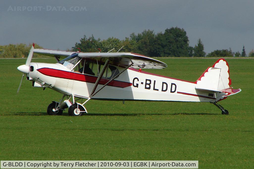 G-BLDD, 1985 Wag-Aero CUBy Acro Trainer C/N PFA 108-10653, 1985 Laycock Ca WAG-AERO ACRO TRAINER, c/n: PFA 108-10653 at 2010 LAA National Rally
