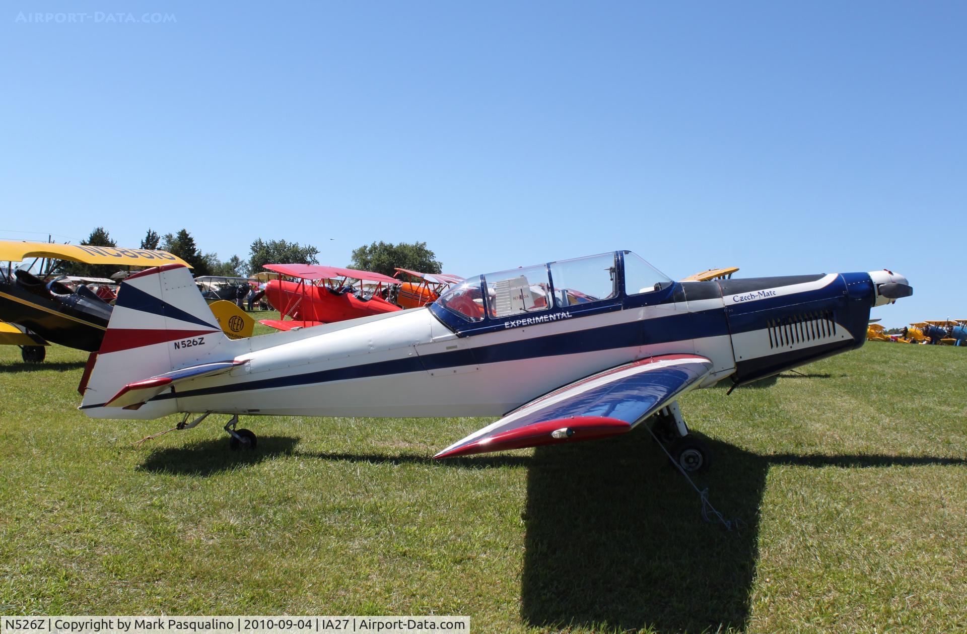 N526Z, 1976 Zlin Z-526F Trener Master C/N 1288, Zlin 526F