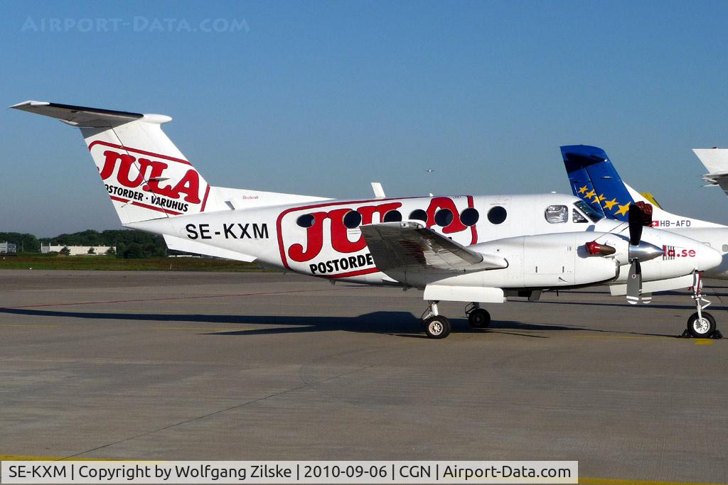 SE-KXM, 1979 Beech 200 Super King Air C/N BB-459, visitor