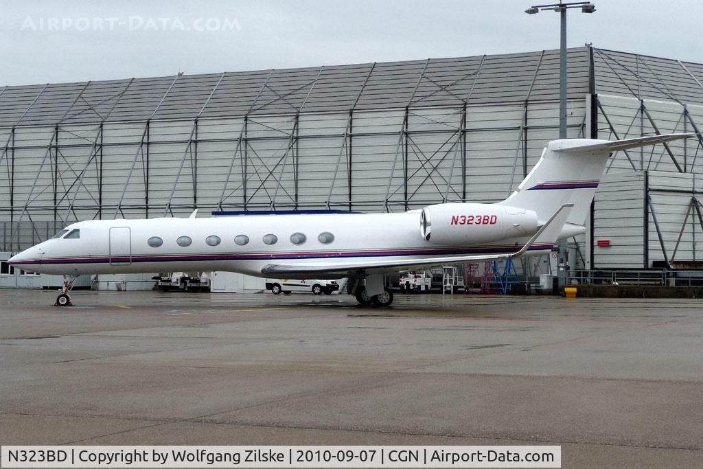N323BD, 2008 Gulfstream Aerospace GV-SP (G550) C/N 5192, visitor