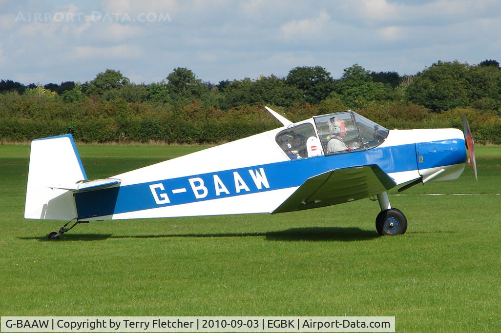 G-BAAW, 1956 Jodel D-119 C/N 366, 1956 Ets Valladeau JODEL D119, c/n: 366 at 2010 LAA National Rally
