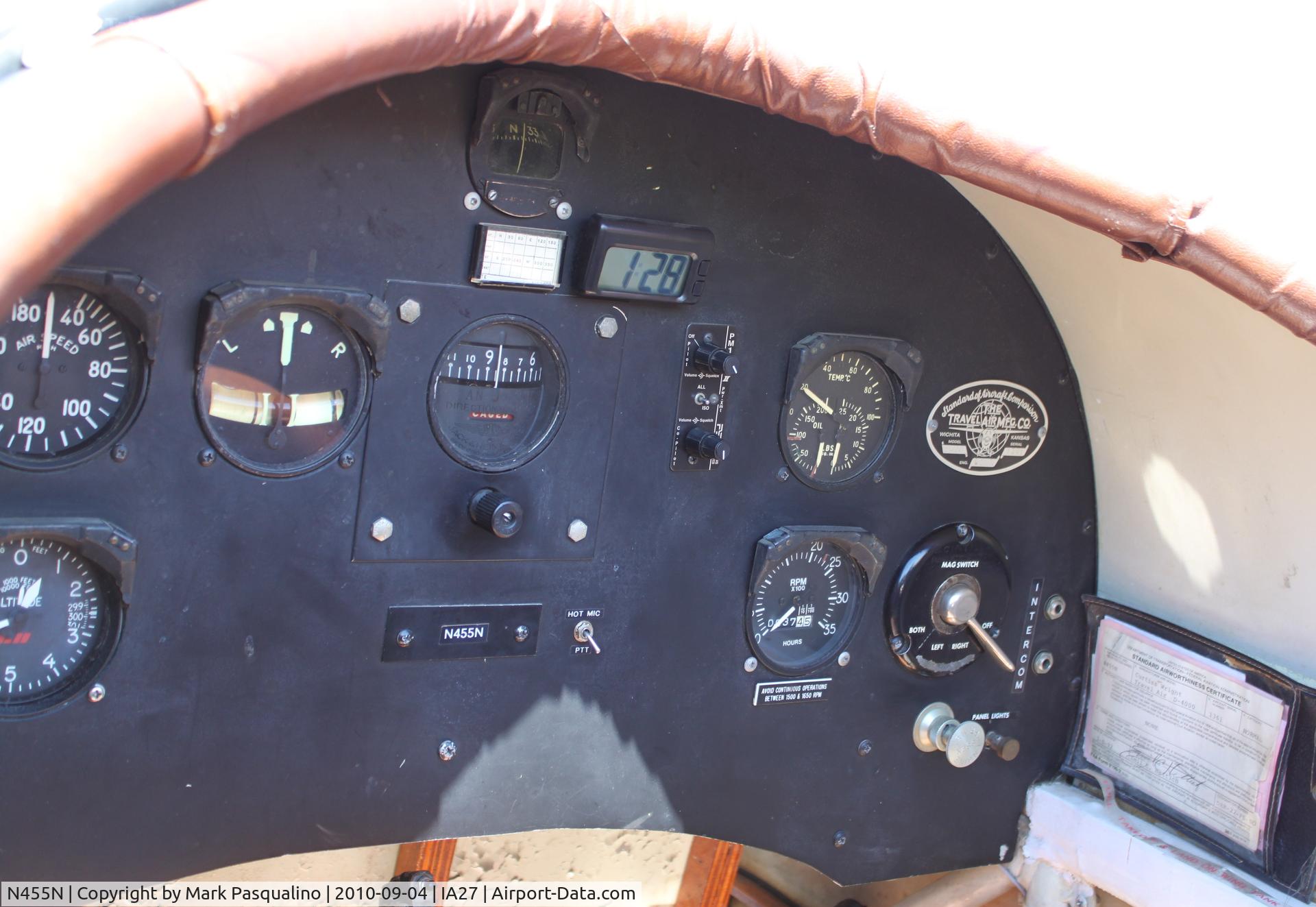 N455N, Curtiss-Wright Travel Air D-4000 C/N 1361, Travel Air D-4000