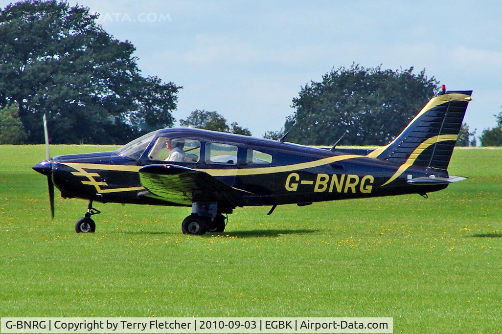 G-BNRG, 1981 Piper PA-28-161 Cherokee Warrior II C/N 28-8116217, 1981 Piper PIPER PA-28-161, c/n: 28-8116217 at 2010 LAA National Rally