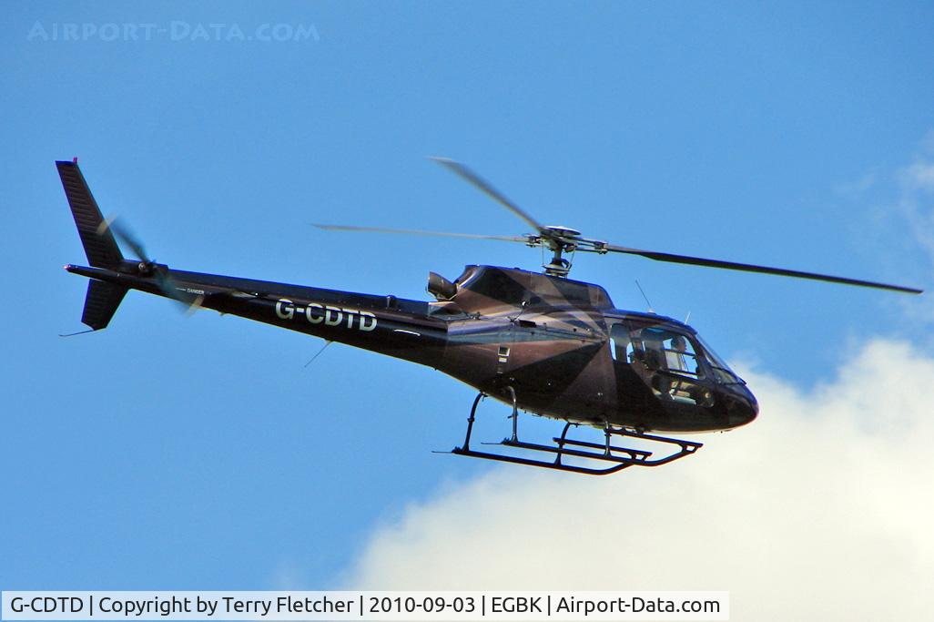 G-CDTD, 2005 Eurocopter AS-350B-2 Ecureuil Ecureuil C/N 9072, 2005 Eurocopter AS350B2, c/n: 9072 at Sywell