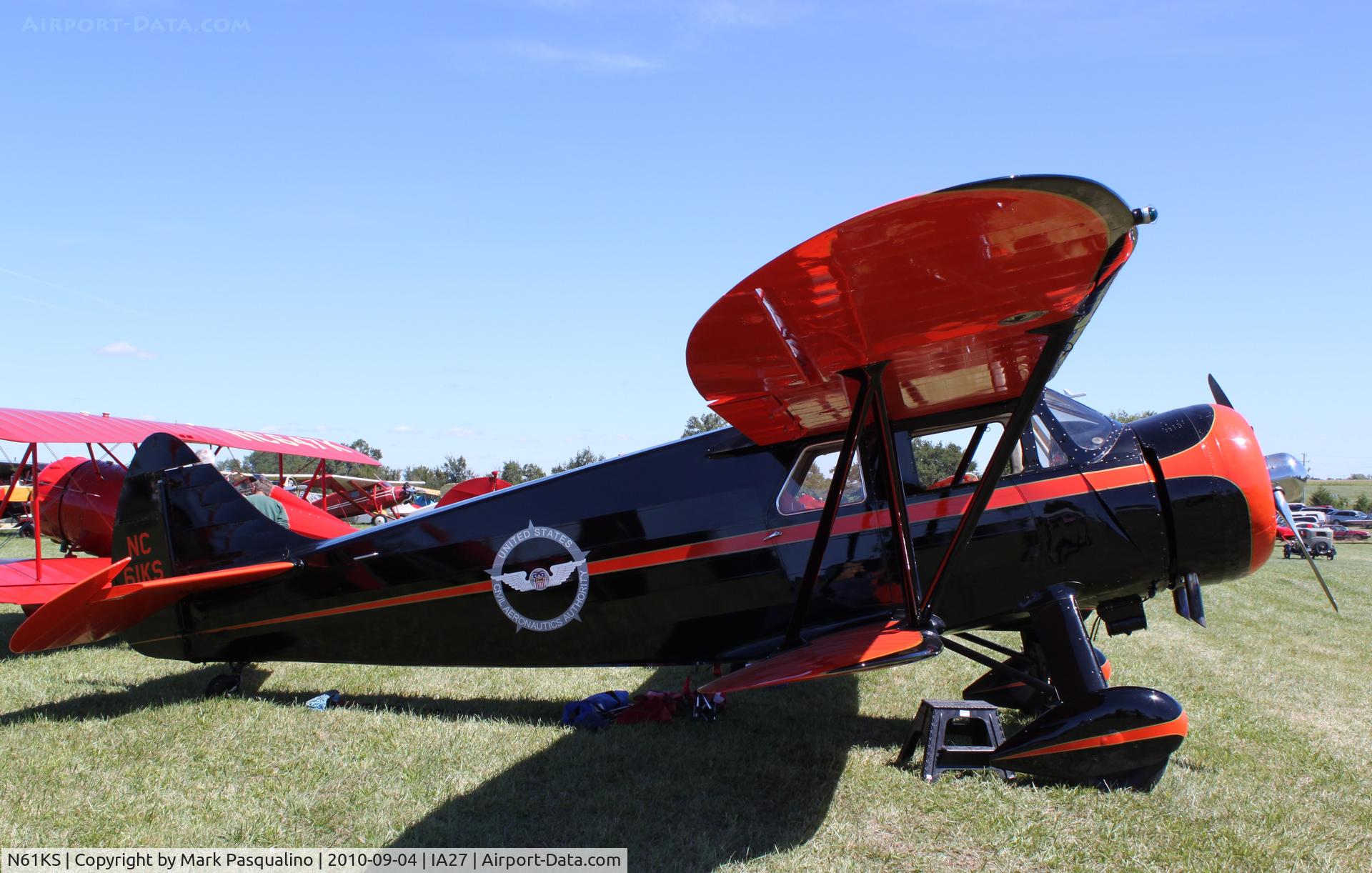 N61KS, 1939 Waco EGC-8 C/N 5072, Waco EGC-8