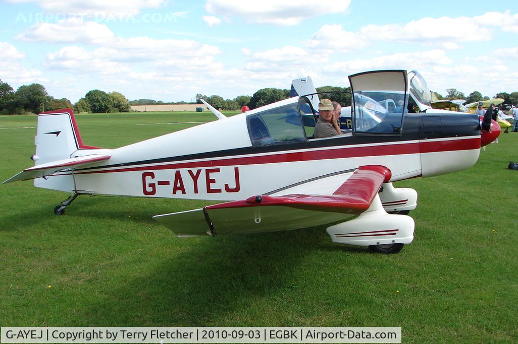 G-AYEJ, 1961 SAN Jodel DR-1050 Ambassadeur C/N 253, 1961 Societe Aeronautique Normande JODEL DR1050, c/n: 253 at 2010 LAA National Rally