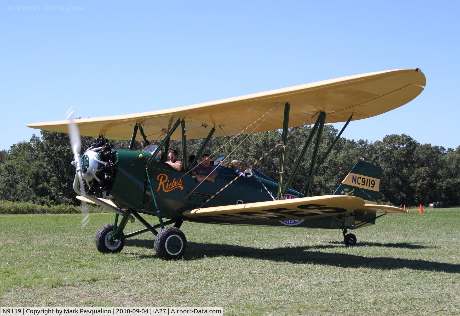 N9119, New Standard D-25 C/N 143, New Standard D-25