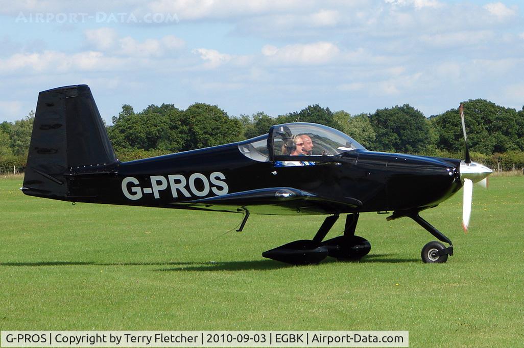 G-PROS, 2006 Vans RV-7A C/N PFA 323-14146, 2006 Jarrett Sa VANS RV-7A, c/n: PFA 323-14146 at 2010 LAA National Rally
