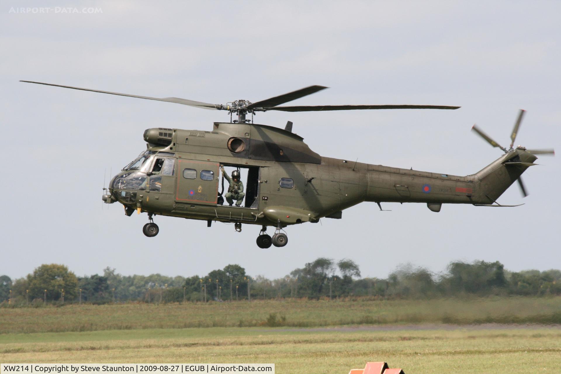 XW214, 1971 Westland Puma HC.1 C/N 1120, Taken at RAF Benson Families Day, August 2009