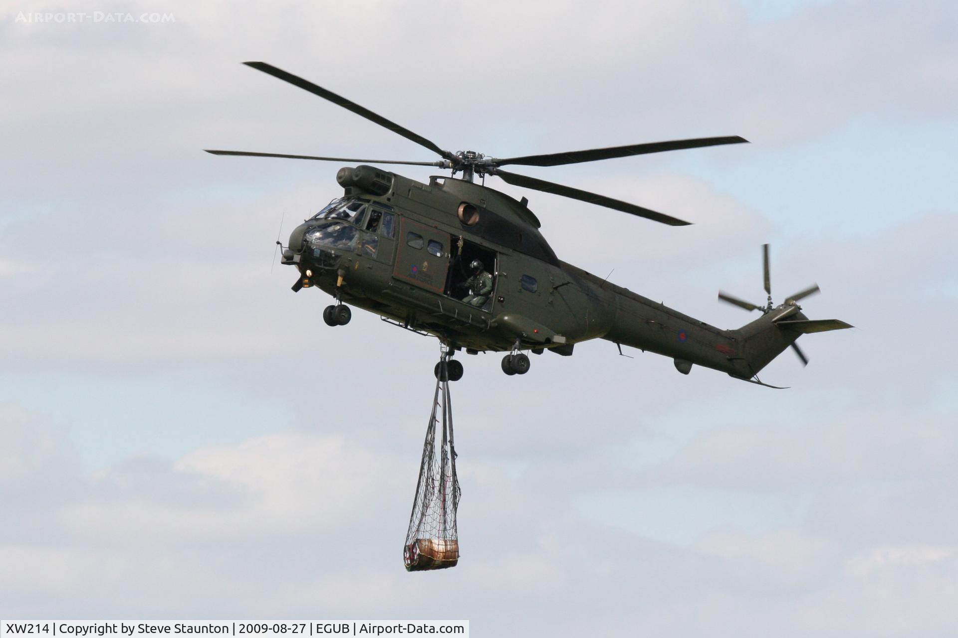 XW214, 1971 Westland Puma HC.1 C/N 1120, Taken at RAF Benson Families Day, August 2009