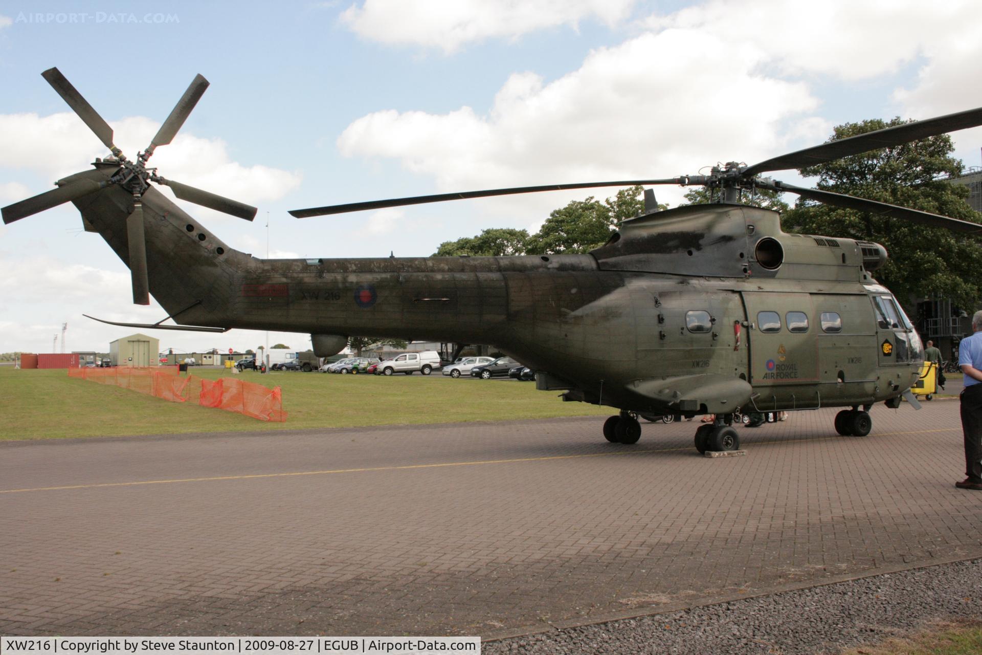 XW216, 1971 Westland Puma HC.1 C/N 1129, Taken at RAF Benson Families Day, August 2009