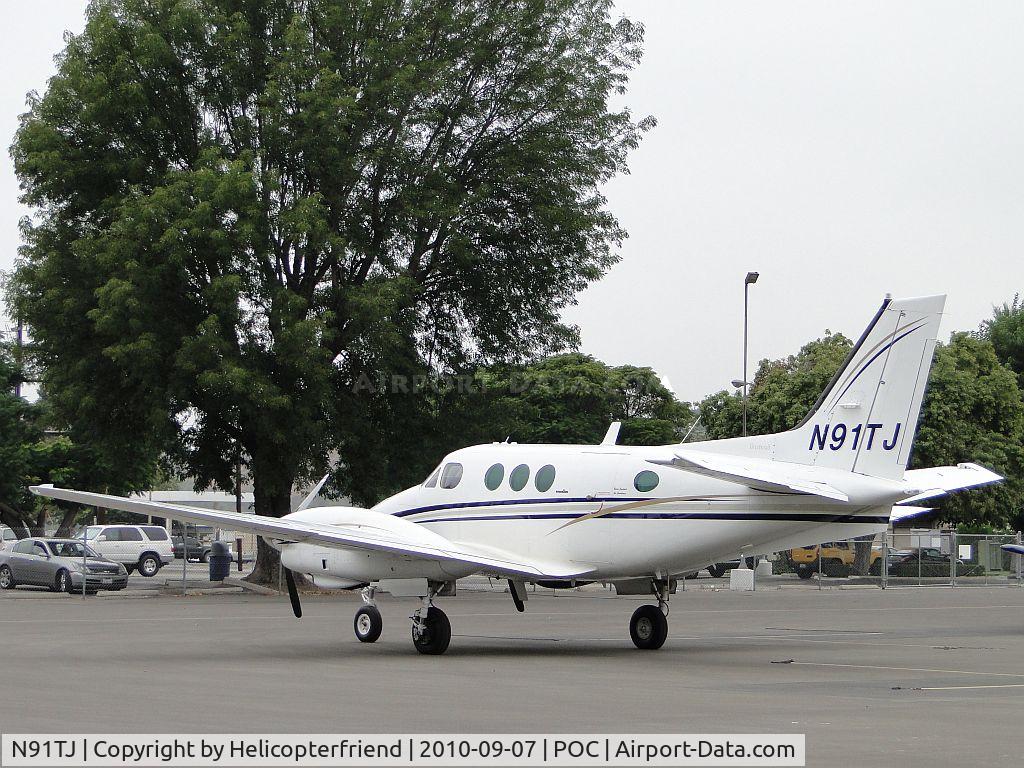N91TJ, 1978 Beech C90 C/N LJ-744, Parked in transient parking