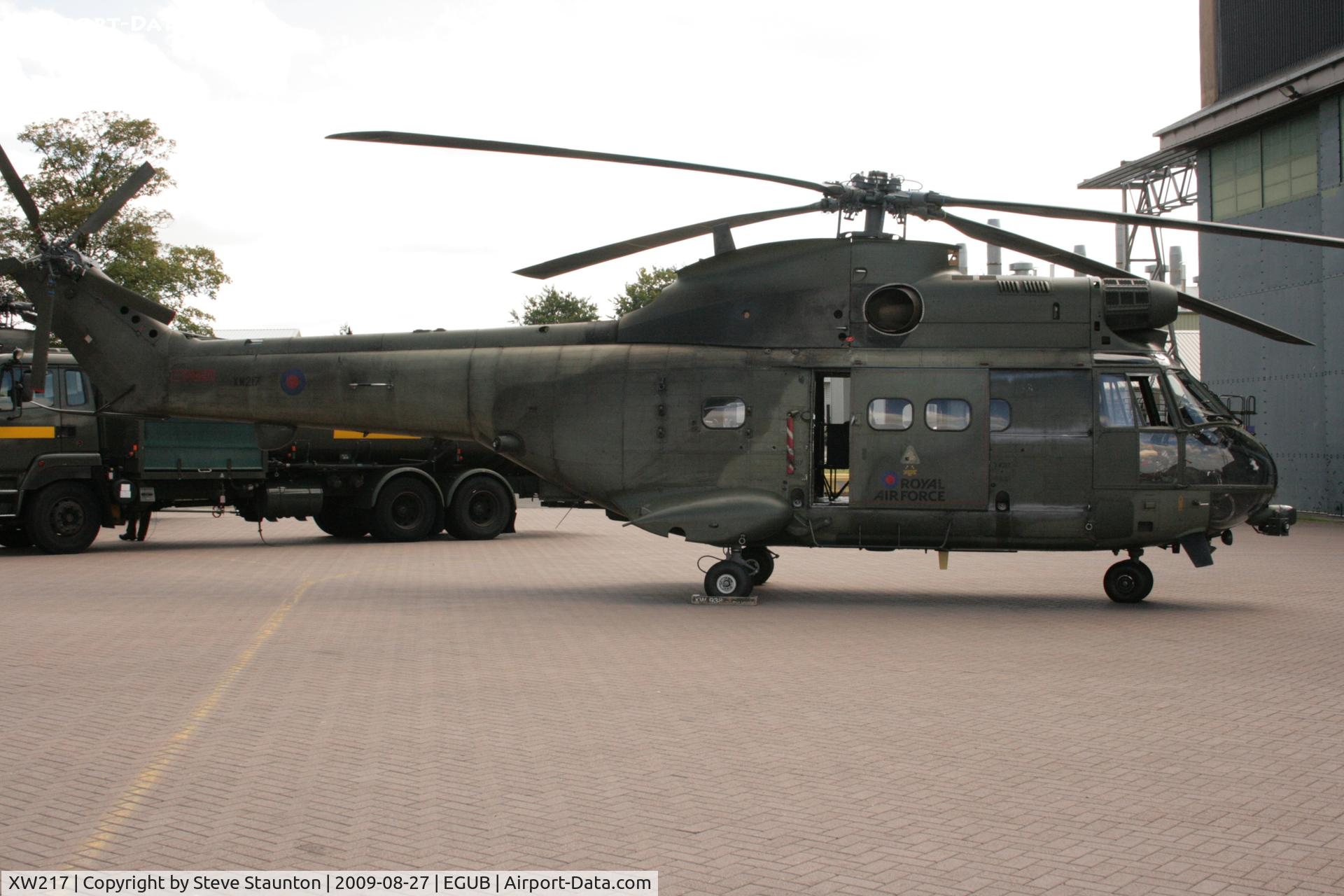 XW217, 1971 Westland Puma HC.1 C/N 1134, Taken at RAF Benson Families Day, August 2009