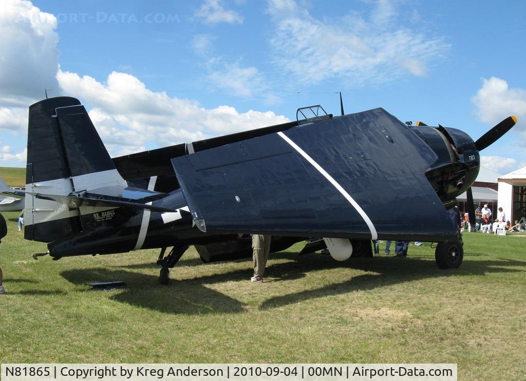 N81865, 1945 Grumman TBM-3E Avenger C/N 5632, 2010 Gerry Beck Memorial Fly-in