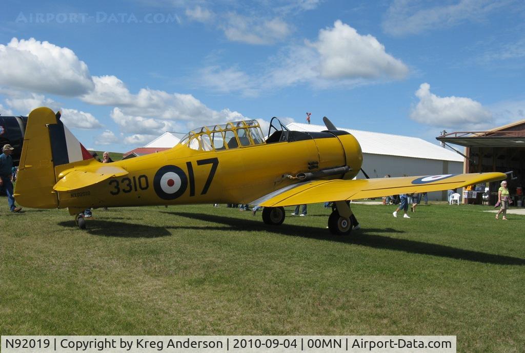 N92019, 1941 Canadian Car & Foundry T-6 Harvard Mk.II C/N 07-184, 2010 Gerry Beck Memorial Fly-in