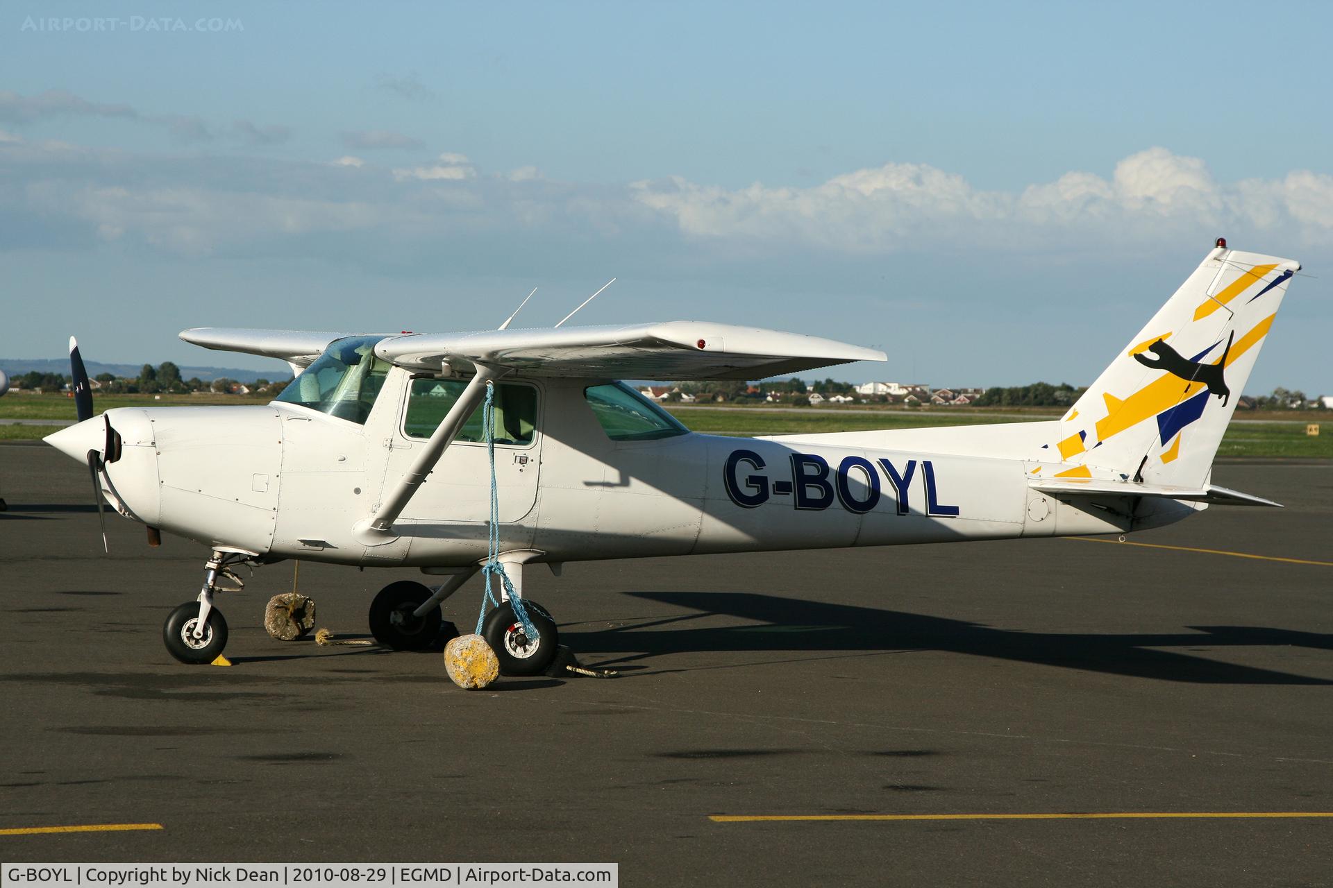 G-BOYL, 1980 Cessna 152 C/N 152-84379, EGMD