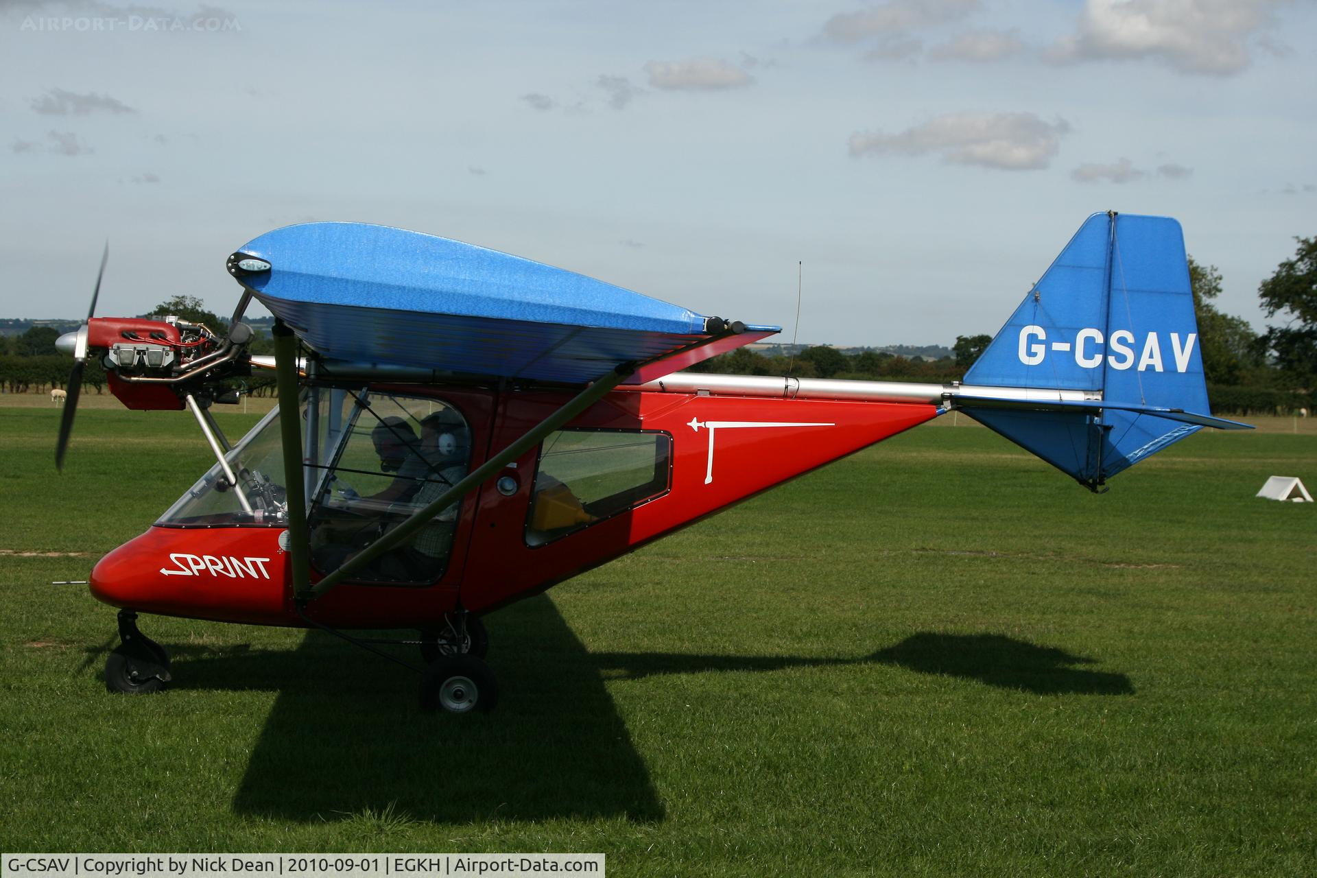 G-CSAV, 2002 Thruster T600N 450 C/N 0032-T600N-064, EGKH