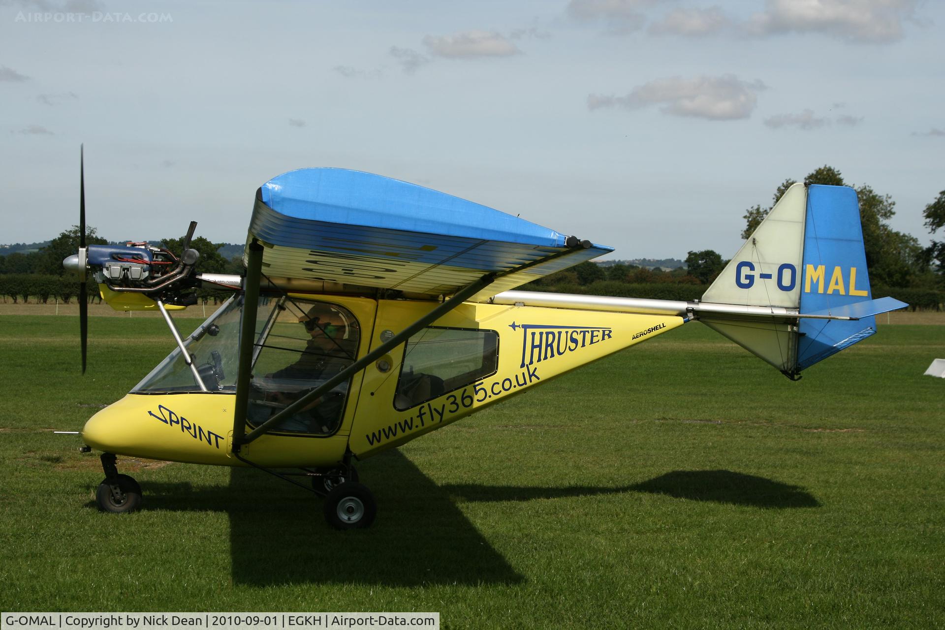 G-OMAL, 2001 Thruster T600N 450 C/N 0061-T600N-050, EGKH