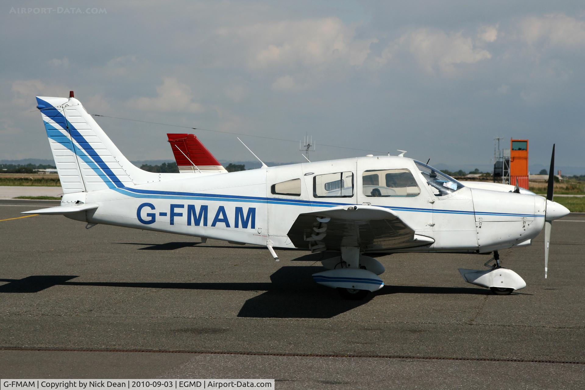 G-FMAM, 1973 Piper PA-28-151 Cherokee Warrior C/N 28-7415056, EGMD