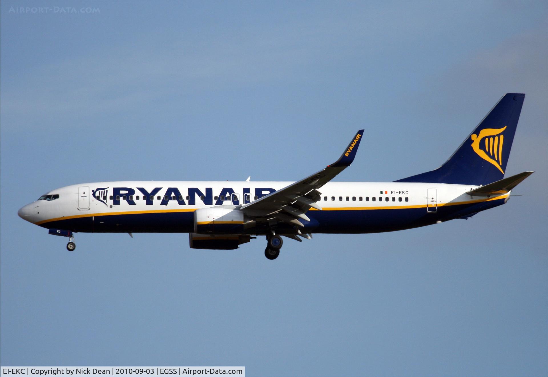 EI-EKC, 2009 Boeing 737-8AS C/N 38495, EGSS