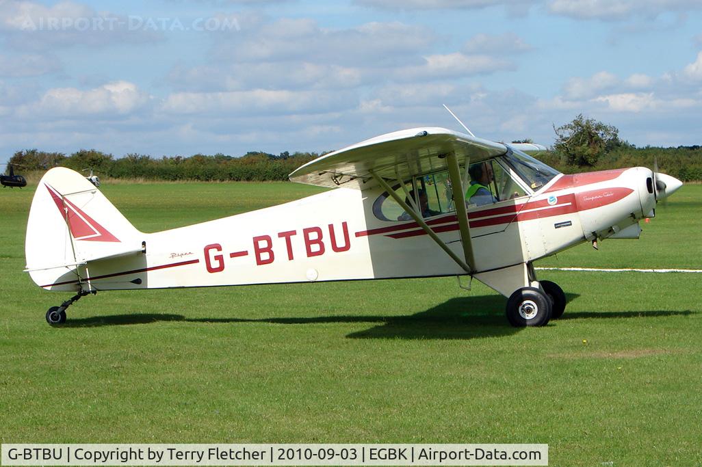 G-BTBU, 1974 Piper PA-18-150 Super Cub C/N 18-7509010, 1974 Piper PIPER PA-18-150, c/n: 18-7509010 at 2010 LAA National Rally