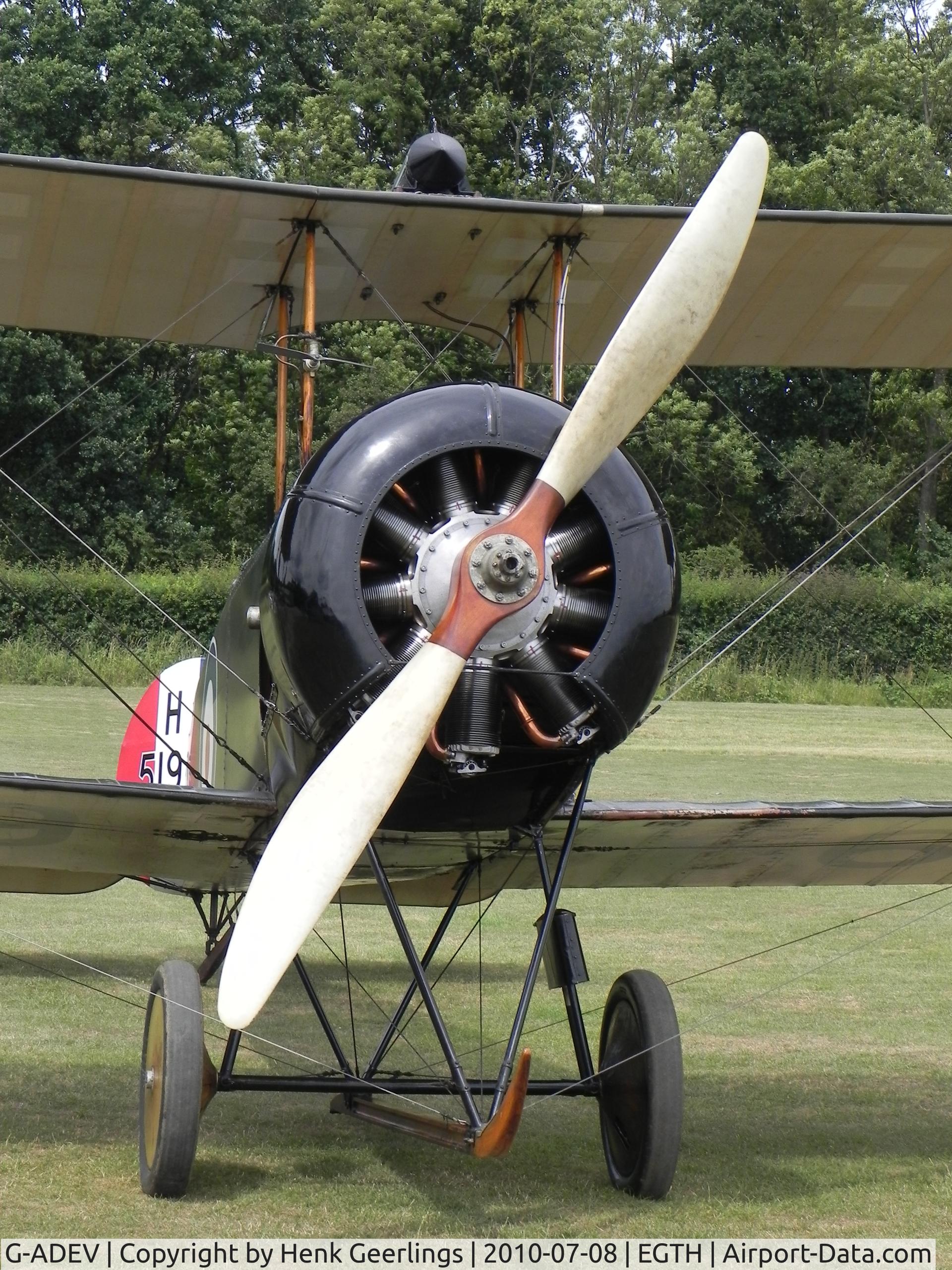 G-ADEV, 1918 Avro 504K C/N R3/LE/61400, Shuttleworth Collection , July 2010 , Old Warden Airport